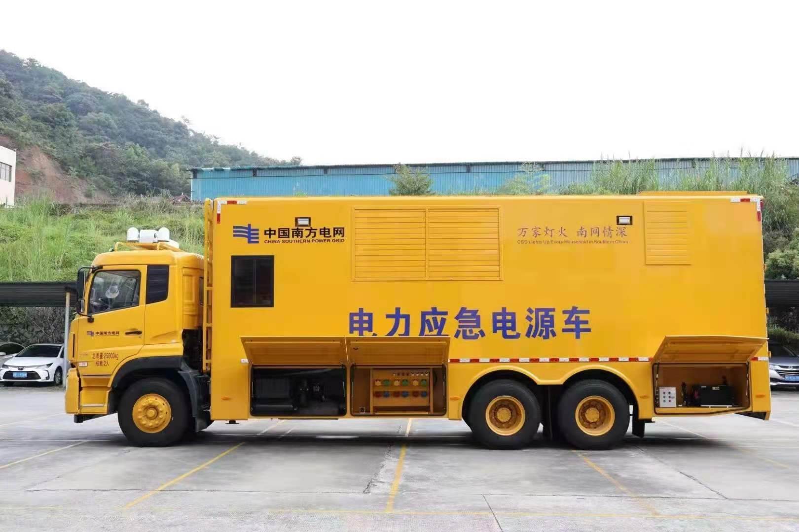 英德安康大型柴油发电机发电车UPS电源出租租赁